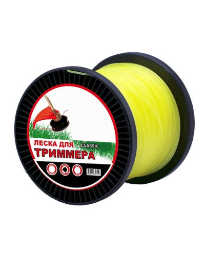 Купити Бухта волосіні d=2.4 mm зірочка, вага 1 LB