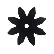 Ніж на коси, 8 зубів