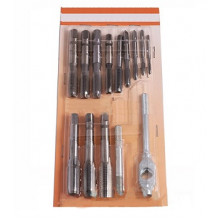 Майстер 4 ( Набір мітчиків М3, М4, М5, М6, М8, М8х1, М10, М10х1.25, М10х1, М 12, М12х1, 25, М12х1 + Вороток)