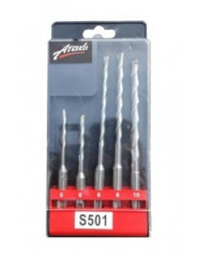 Купити Набір свердел Ataka S501 SDS Plus (5 шт.)