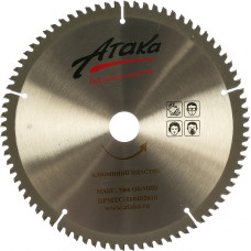 Диск пильний Атака 216x80x30 по алюмінію