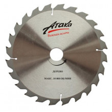 Диск пильний Атака 140x20x20 по дереву