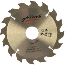 Диск пильний Атака 160x16x32 по дереву