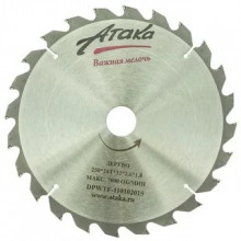 Диск пильний Атака 250x24x32 по дереву