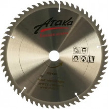 Диск пильний Атака 210x60x30 по дереву (тонкий)