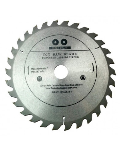 Купити Диск пильний Inter-Craft 185x30x20 по дереву