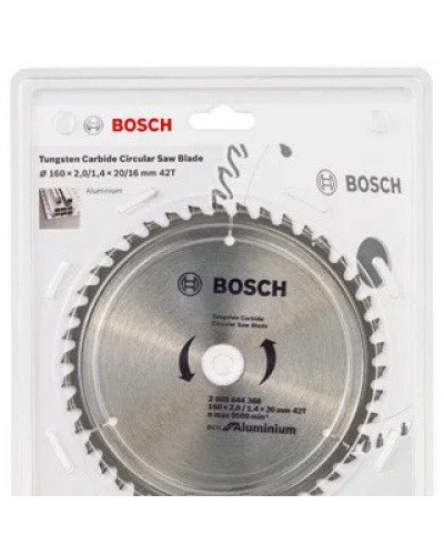 Купити Диск пильний Bosch 160x42x20 по алюмінію