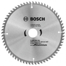 Диск пильний Bosch 210x64x30 по алюмінію