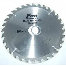 Диск пильний Fow 190x24x20 по дереву