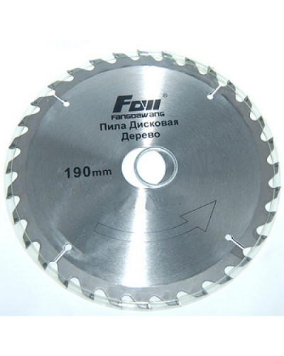 Купити Диск пильний Fow 190x24x20 по дереву