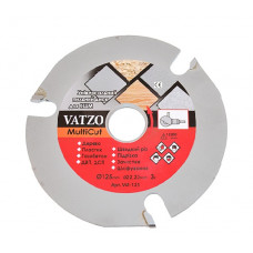 Диск пильний тризубовий Vatzo Ø125мм на болгарку
