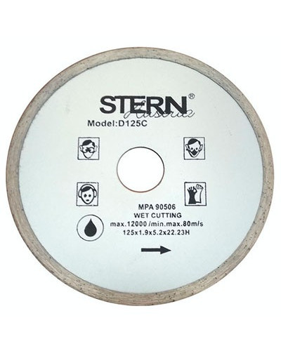 Купити Диск алмазний відрізний Stern 125мм C