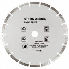 Диск алмазний відрізний Stern 230мм S