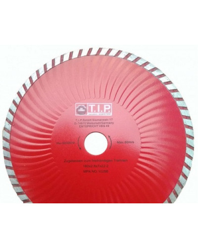 Купити Диск алмазний відрізний TIP 180мм TW