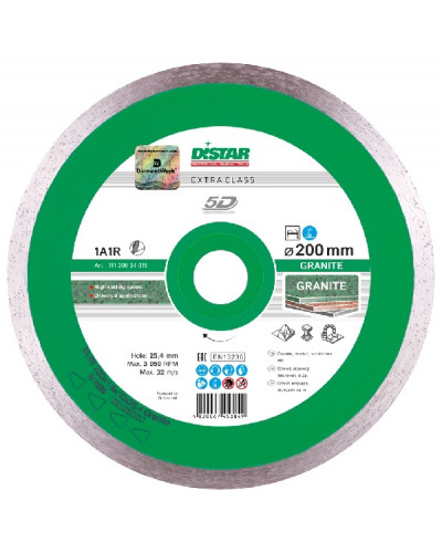 Купити Диск алмазний відрізний Distar 200мм Granite