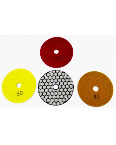 Купити Черепашка для плитки Ø100мм P0 (сухе полірування)