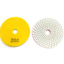 Черепашка для плитки Ø100мм P200 (мокра полірування)