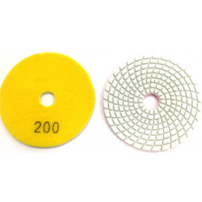 Черепашка для плитки Ø100мм P200 (мокра полірування)