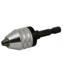 Мікропатрон Ø0.3-4мм шестигранний хвостовик