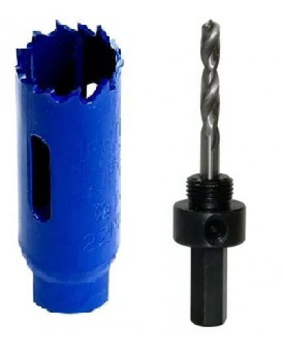 Купити Коронка біметал Ø22мм з хвостовиком