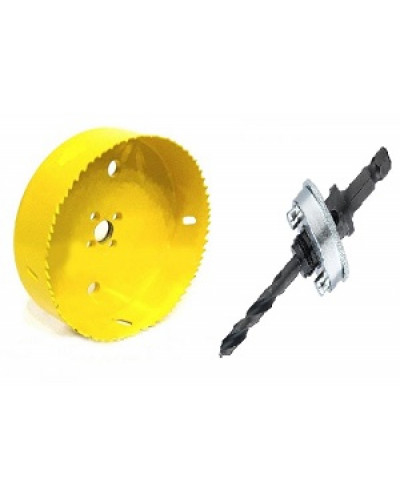 Купити Коронка біметал Ø65мм з хвостовиком