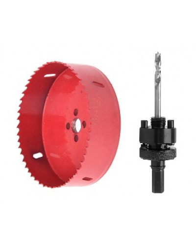 Купити Коронка біметал Ø102мм з хвостовиком