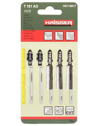 Купити Пилочки для електролобзика Haisser T101AO 50мм (5шт.)