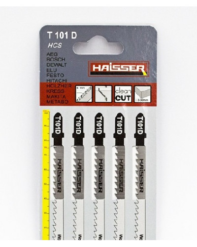 Купити Пилочки для електролобзика Haisser T101D 75мм (5шт.)