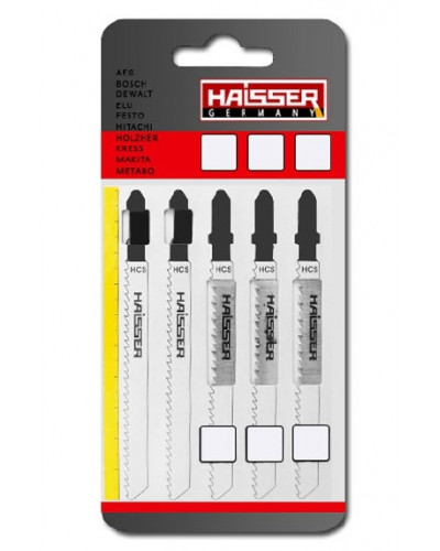 Купити Пилочки для електролобзика Haisser T111С 75мм (5шт.)