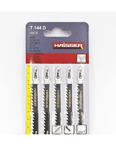 Купити Пилочки для електролобзика Haisser T144D 75мм (5шт.)