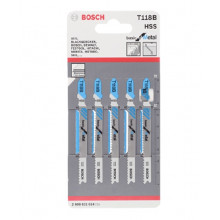 Пилочки для електролобзика Bosch T118B (5шт.)