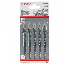 Пилочки для електролобзика Bosch T244D (5шт.)
