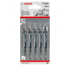 Пилочки для електролобзика Bosch T244D (5шт.)