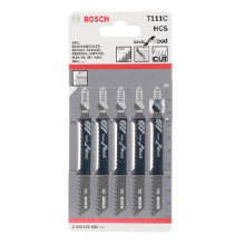 Пилочки для електролобзика Bosch T111C (5шт.)