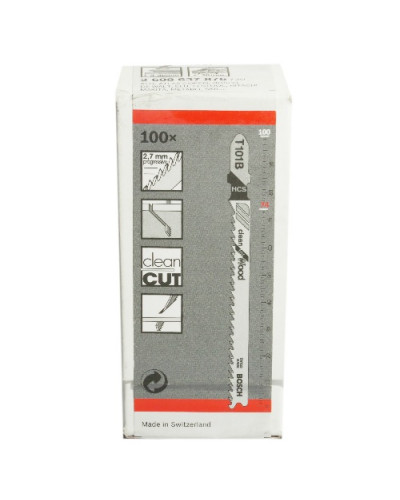 Купити Пилочки для електролобзика Bosch T101B (100шт.)