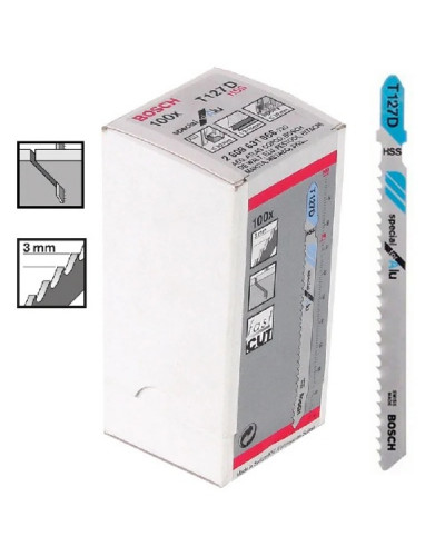 Купити Пилочки для електролобзика Bosch T127D (100шт.)