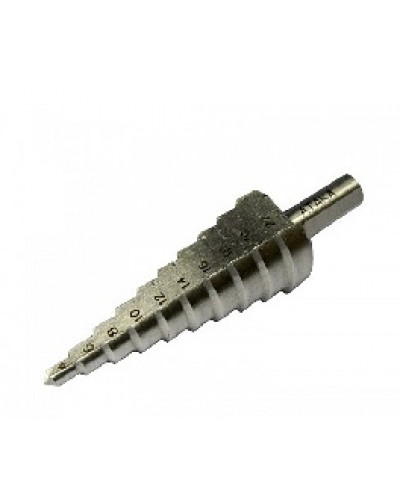 Купити Свердло ступінчасте по металу Атака 4-12мм (5 ступенів)