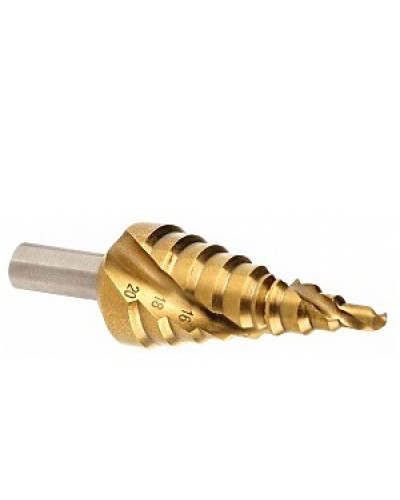 Купити Свердло ступінчасте по металу Атака 10-20мм (11 ступенів)