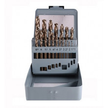 Набір свердел по металу ц/хв 1.0-10.0 (19 шт) К5 Р6М5 ГОСТ 10902-77