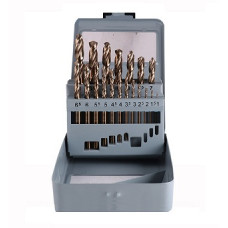 Набір свердел по металу ц/хв 1.0-10.0 (19 шт) К5 Р6М5 ГОСТ 10902-77