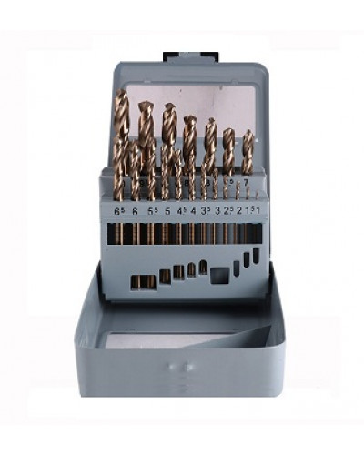 Купити Набір свердел по металу ц/хв 1.0-10.0 (19 шт) К5 Р6М5 ГОСТ 10902-77