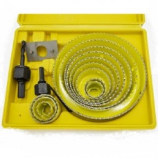 Набір кільцевих свердлів по дереву 19-127мм