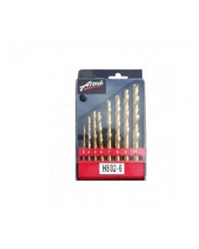 Купити Набір свердл Атака H802-6 по металу (8шт.)