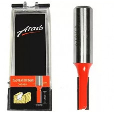 Фреза пазова пряма Атака Ø12x8мм (002080)