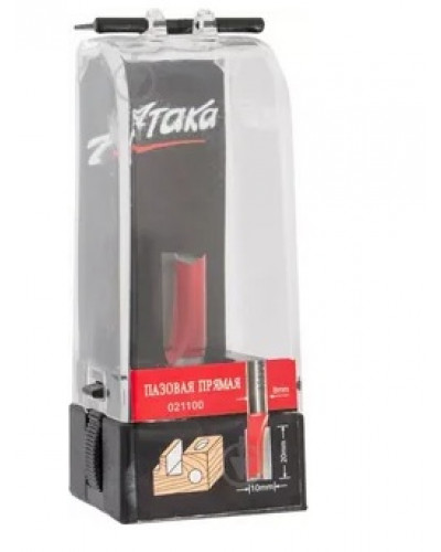 Купити Фреза пазова пряма Атака Ø8x10мм (021100) кінцева