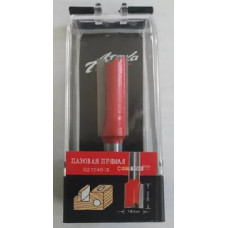 Фреза пазова пряма Атака Ø8x14мм (021140-3) кінцева