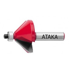 Фреза кромкова конусна 45 Атака Ø12x32мм (132320)
