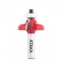 Фреза кромкова калювальна Атака Ø12xR4мм (412286)