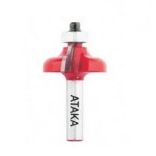 Фреза кромкова калювальна Атака Ø12xR4мм (412286)