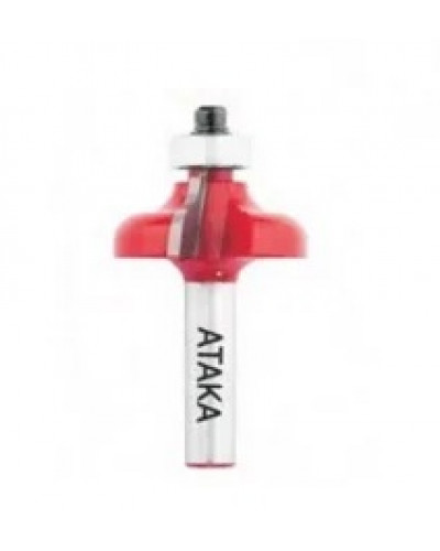 Купити Фреза кромкова калювальна Атака Ø12xR4мм (412286)